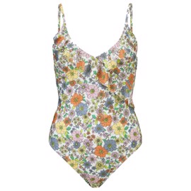 Lola Bly Frill Swimsuit Multi Color